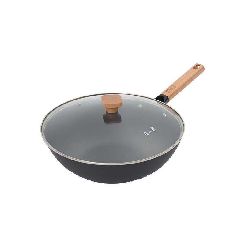 Zhang Xiaoquan 32cm Refined Iron Non-stick Wok