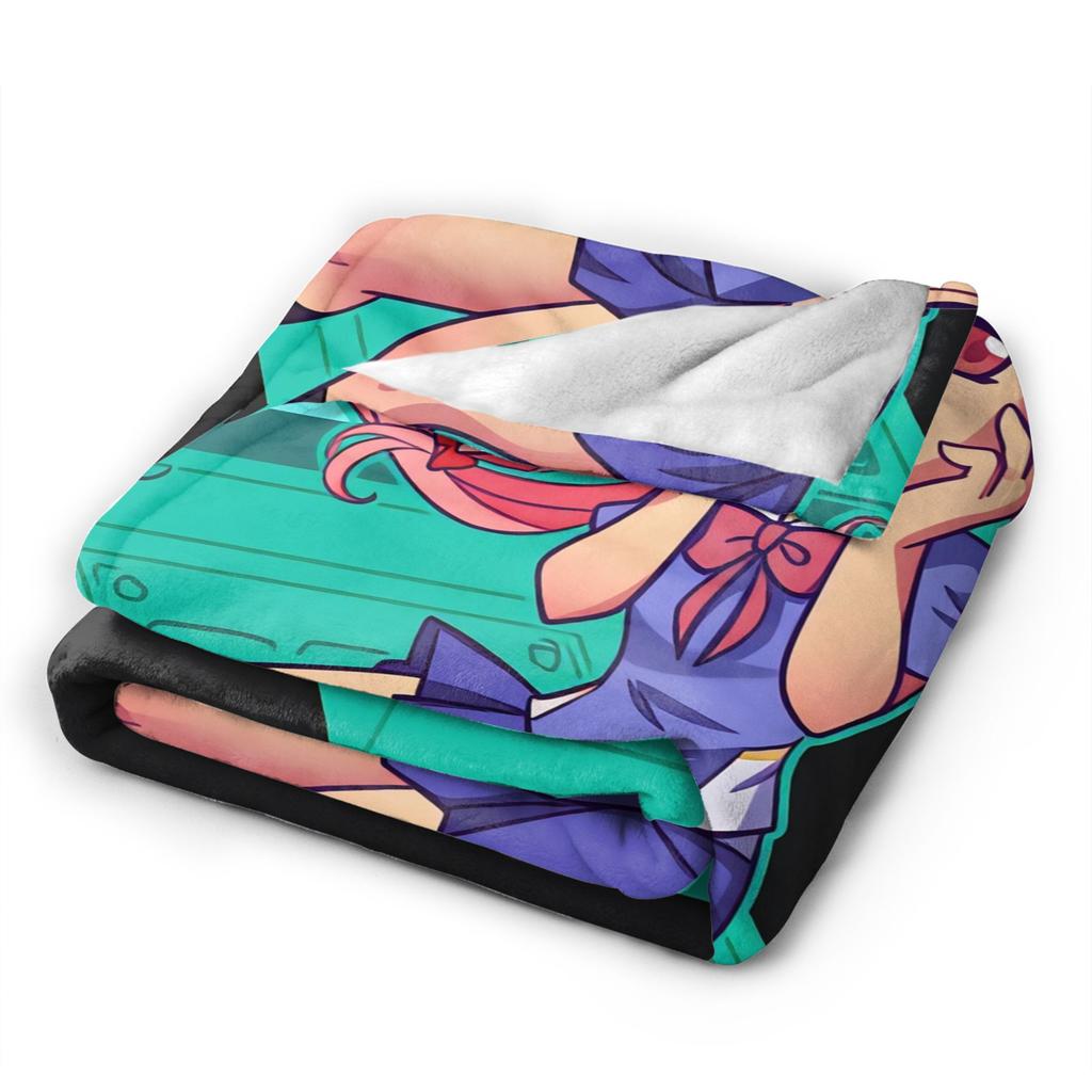 Mirai Nikki Gasai Yuno Blanket Quality Warm Soft  Throw Blanket Winter Girls Boys Living Room Graphic Bedspread