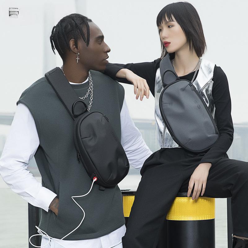 New Anti-theft Multifunction Crossbody Bag Shoulder Messenger Bags Male Waterproof Short Trip Chest Bag Pack for Men