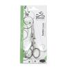 Premax Embroidery Scissors, Rabbit Design, Matte Silver, 10cm