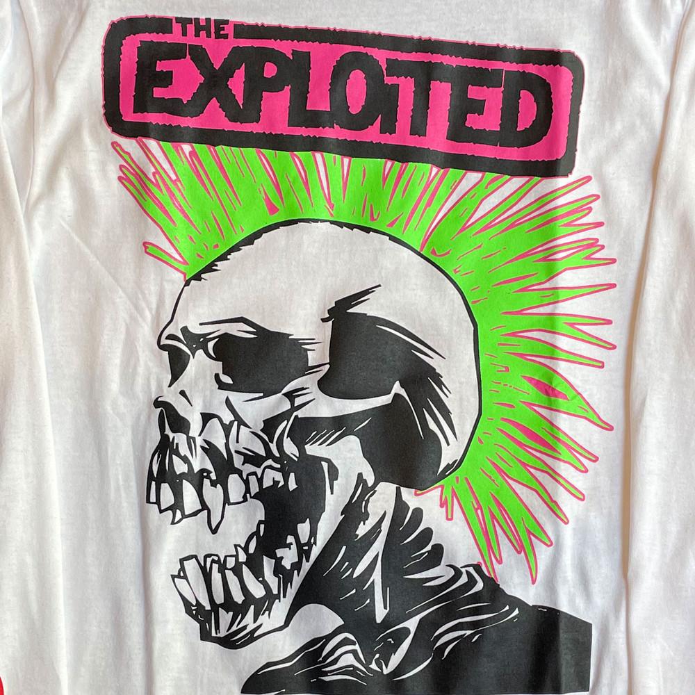 Collection The Exploited Band Short Sleeve Cotton White S-5XL Men T-Shirt Unisex T-Shirt