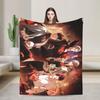 Love and Deepspace Sylus Game Blanket  Plush Vintage Warm Throw Blankets for Coverlet Autumn/Winter