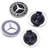 Car Metal Flat Hood Emblem Front Badge Logo Sticker For Mercedes Benz W212 W213 W205 W177 W247 W176 CLS CLA CLK CLG GLS CK1