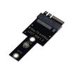M.2 A+E NVMe SSDs to PCIExpress4.0 Host Controller Expansion Card, Supports 2242 NVME SSDs