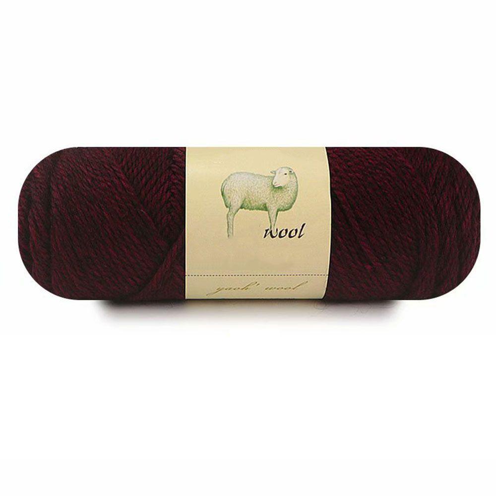 

100g Scarf Suitable Baby Sweater Solid Color Wool Crochet Yarn Wool Yarn Long Yarn Sweet Soft 14