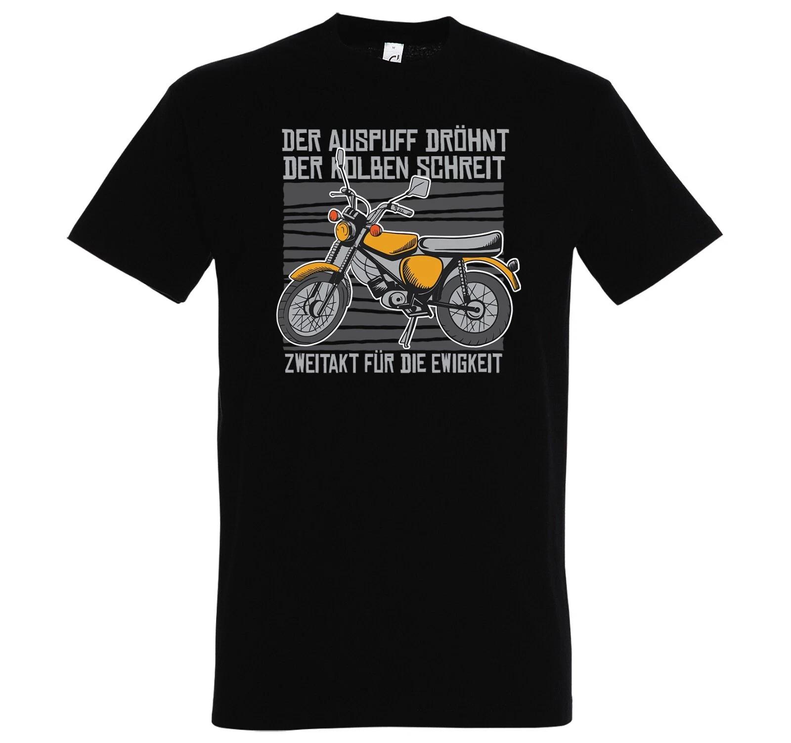 Youth Designz Two Stroke For Eternity Mens T-Shirt Funny Biker Motorcycle Fun S