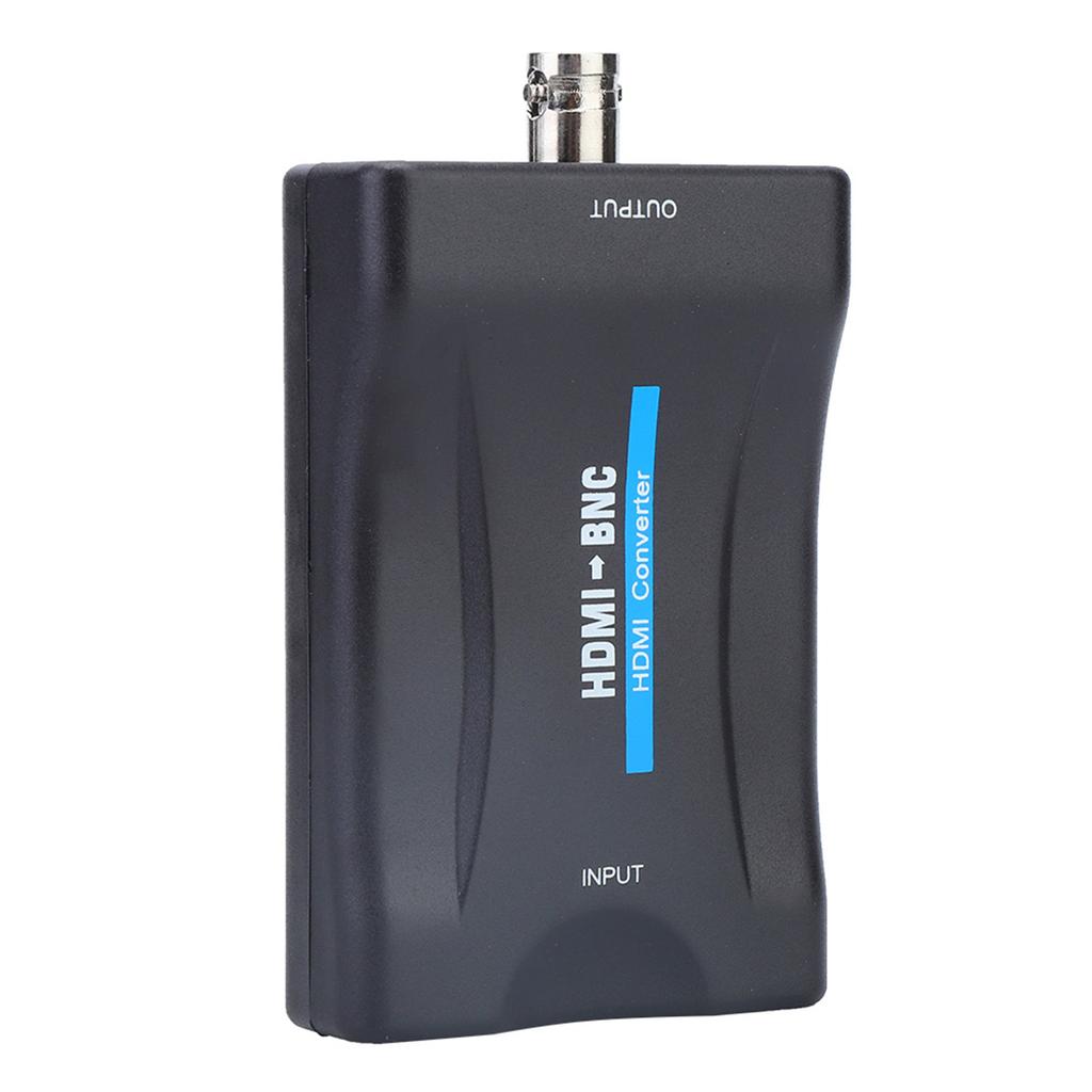 HDMI To BNC Composite Video and 3.5mm Audio Signal Converter Adapter 480i 576i Support for NTSC   PAL
