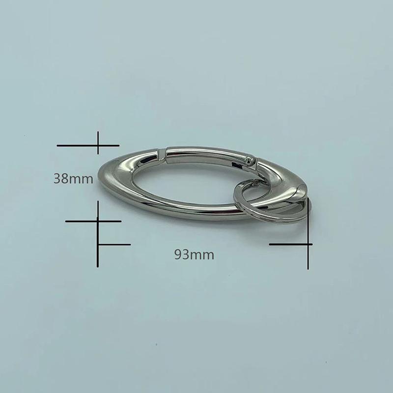 Zinc Alloy Keychain Oval Multifunctional Mountaineering Keychain Accessories