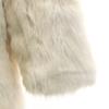 SNIDEL Fake Fur Coat F Ivory Women Used