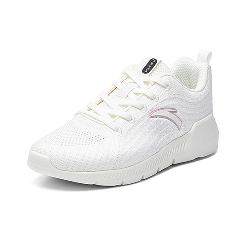 Anta Running Series Low-Top Running Shoes Women Sneaker Ivory 122035579-1