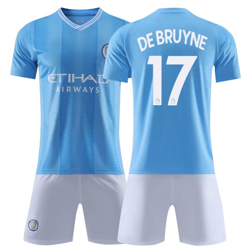 2023-2024 Man City Home Jersey No.17 De Bruyne S