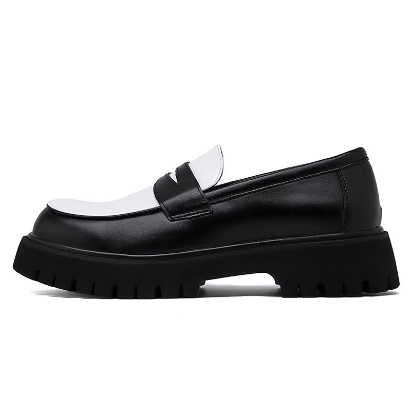 

Niche Brand Original Design 2025 Summer New Classic British Style Black Patent Leather Loafers For Men s Business Casual Shoes 38