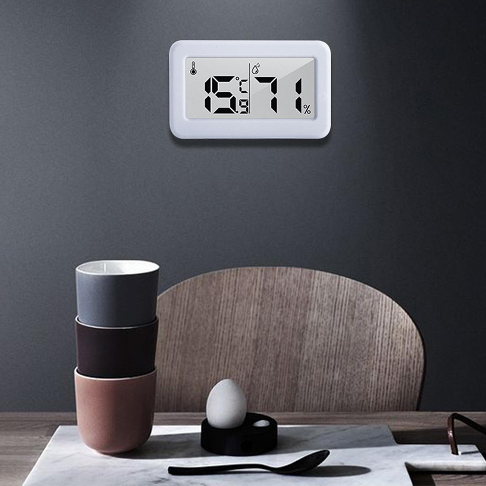 

Цифровой гигрометр, электронные измерители температуры и влажности, ЖК-дисплей с подсветкой, в помещении