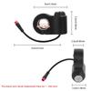 2Pin Ignition Lock With Two Key For Kukirin Electric Scooter ABS Metal Throttle Accelerator Switches Easy Installation