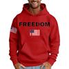 Casual Letter Print Men's Loose Hoodie
