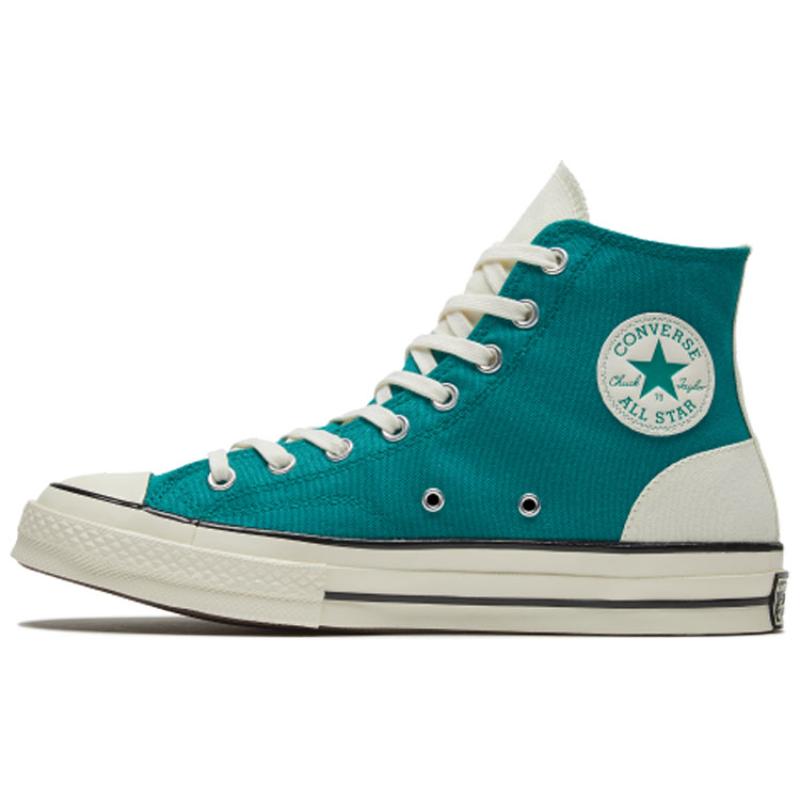 

Converse Психоделические кеды Chuck 1970-х годов с круглым носком, на шнуровке, с высоким верхом, из парусины, унисекс, зеленые 36