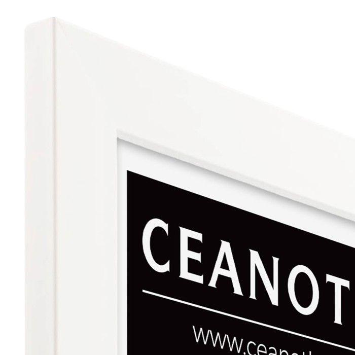 Cadre photo 30x40 cm ceanothe - blanc eternel