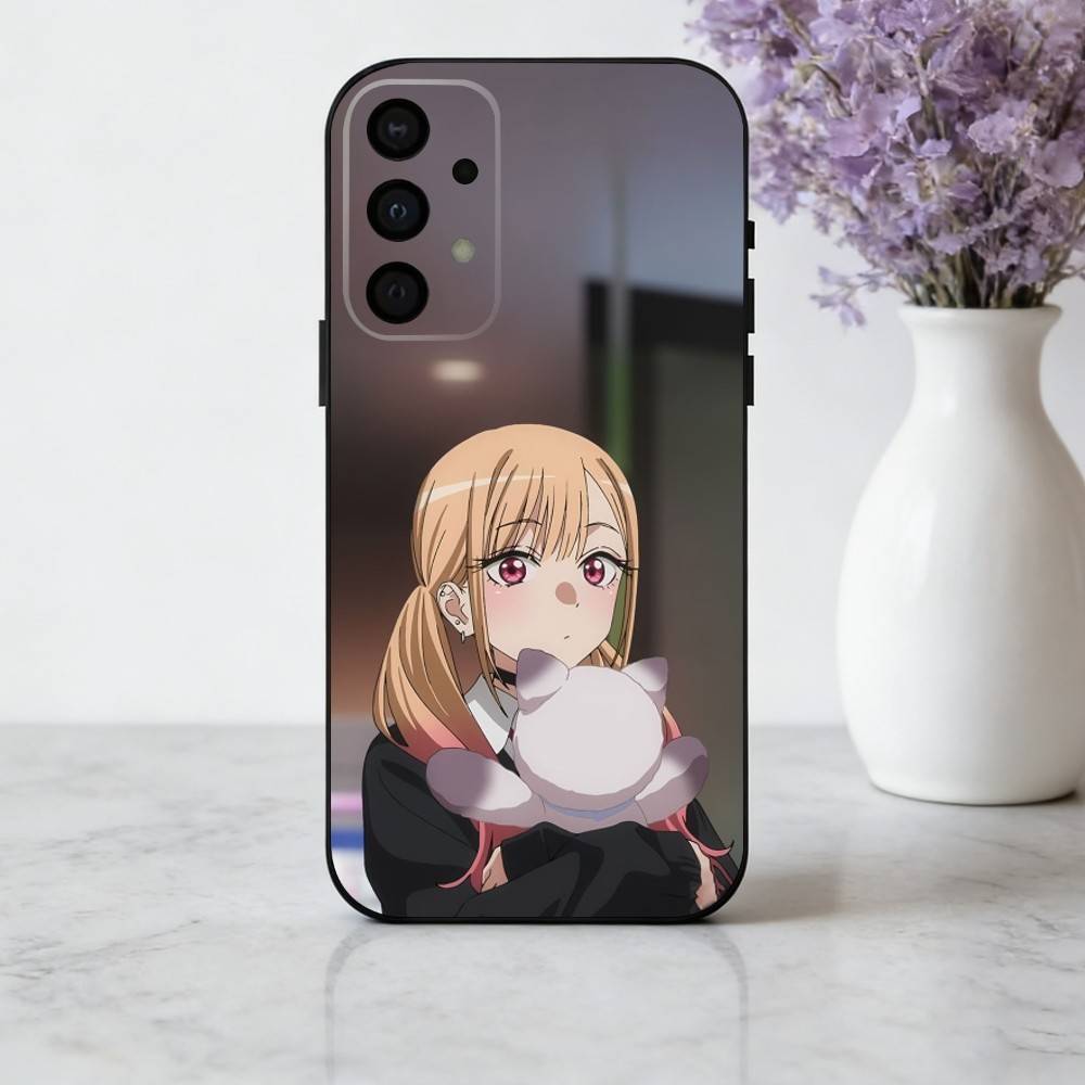 M-Marin K-Kitagawa My Dress Up D-Darling  Phone Case For Samsung Galaxy A73,A72,A71,A70,A53,A52,A51,Soft Silicone Black Cover