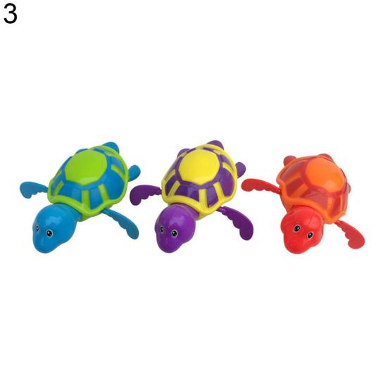 Cute Turtle/Crocodile/Shark Swim Animal Wind-up Chain Clockwork Kid Bathing Toy