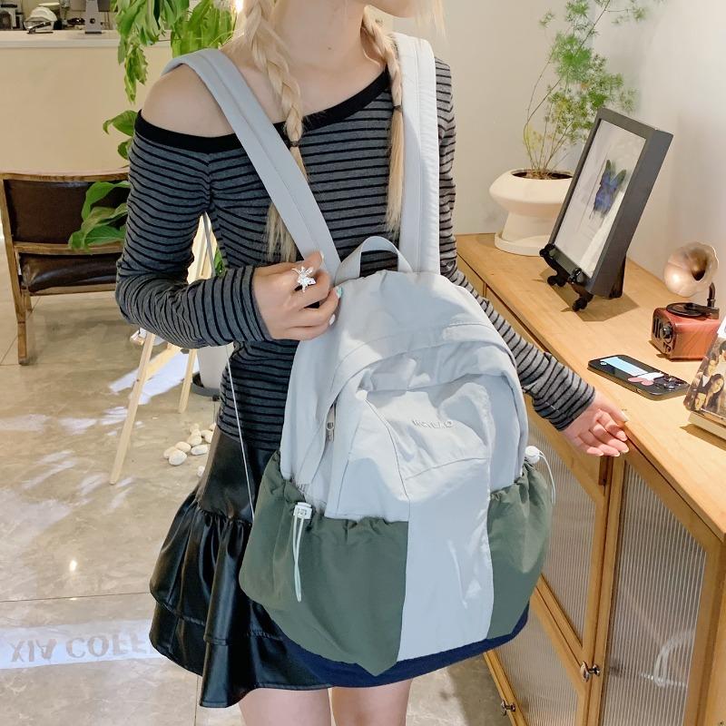 Backpack Women's Lightweight Travel Lightweight Leisure Backpack College Summer College Student School Bag