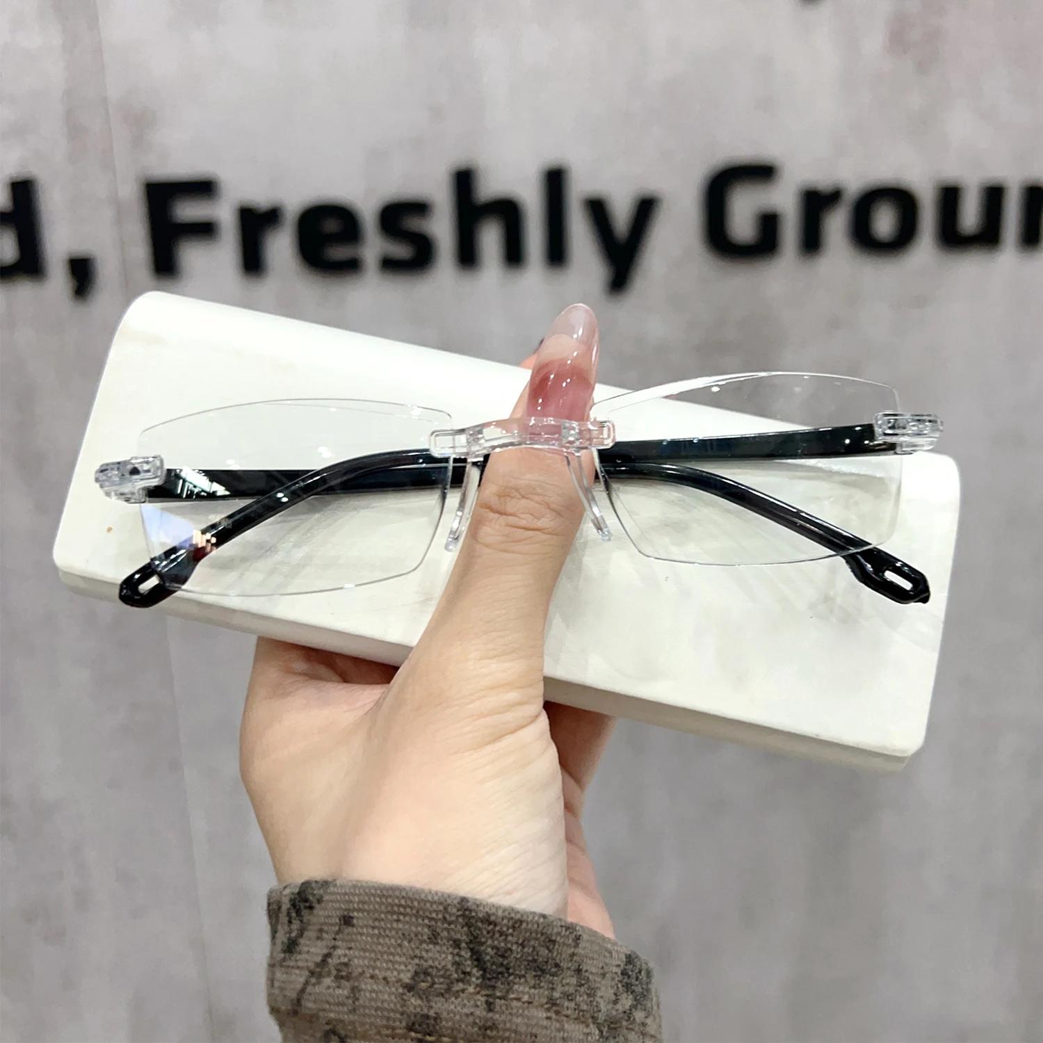 

Harajuku Y2K Retro Oval Square Pink Small Frame Glasses Frame Women Anti Blue Light Computer Glasses Vintage Eyeglasses Goggles чёрный