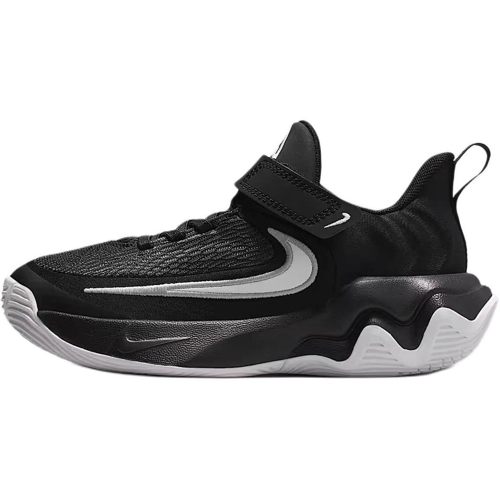Nike Giannis Immortality 4 Low top Children's Basketball Shoes Black Gray Children Aged 3 7 Years Old IH7665-004