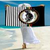 panthers Fashion Beach Towel: Ideal for Summer Adventures Soft, absorbent and quick drying suitable for swimming and bathing