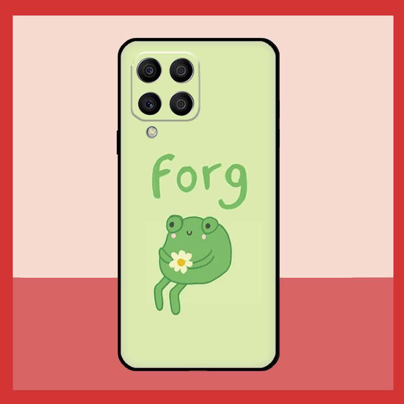 Cute Cartoon Frog Case For Samsung Galaxy M56 M12 M06 M32 M52 M35 M55 M15 M11 M13 M14 M16 M36 M31 M53 M34 M54