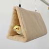 Hanging Pet Bird Cage Swing Parrot Tent Bed Cute Birdcage Perch Stand Swing Toy