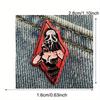 Terror Girl Answering Phone Brooch Accessories Skeleton Badge Accessories Needle Buckle