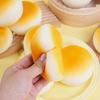 Realistic Steamed Bun Squishy Toy Soft Slow Rising Squeeze Fidget Toy Stress Relief Decompression Gift