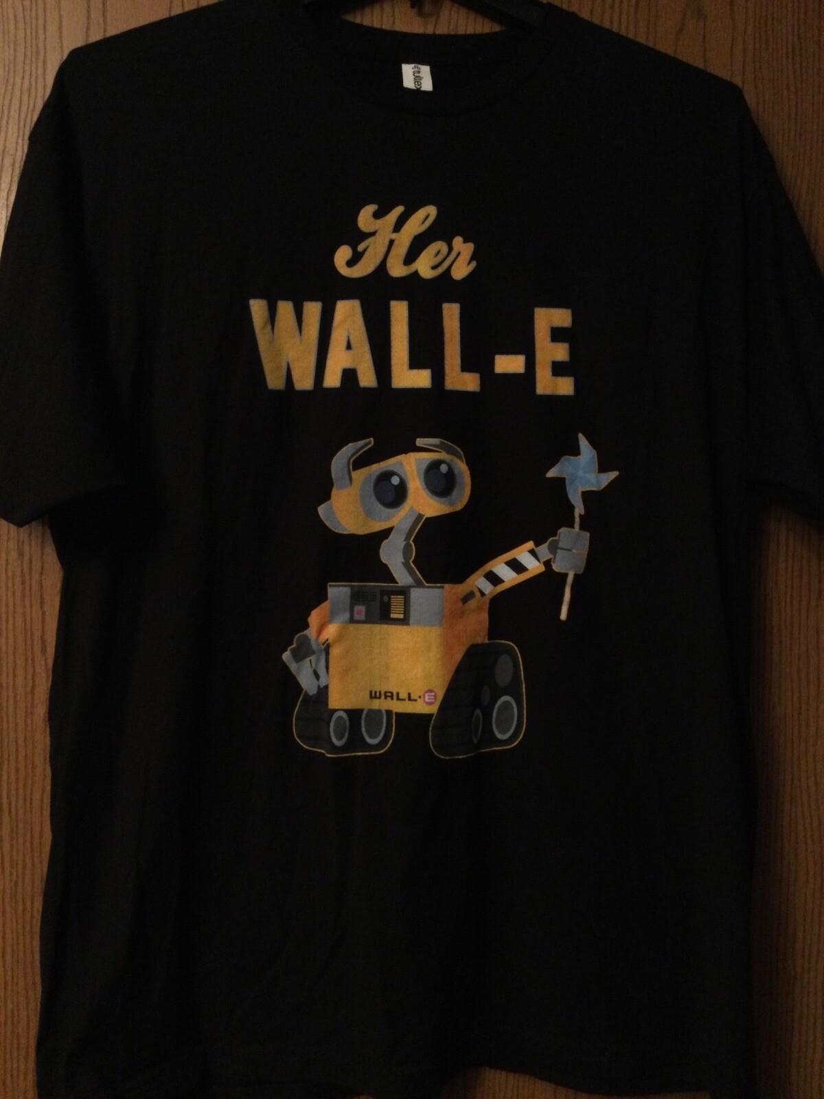 Wall-E - “Her Wall-E” - Black Shirt - XXL - Tultex XXXL
