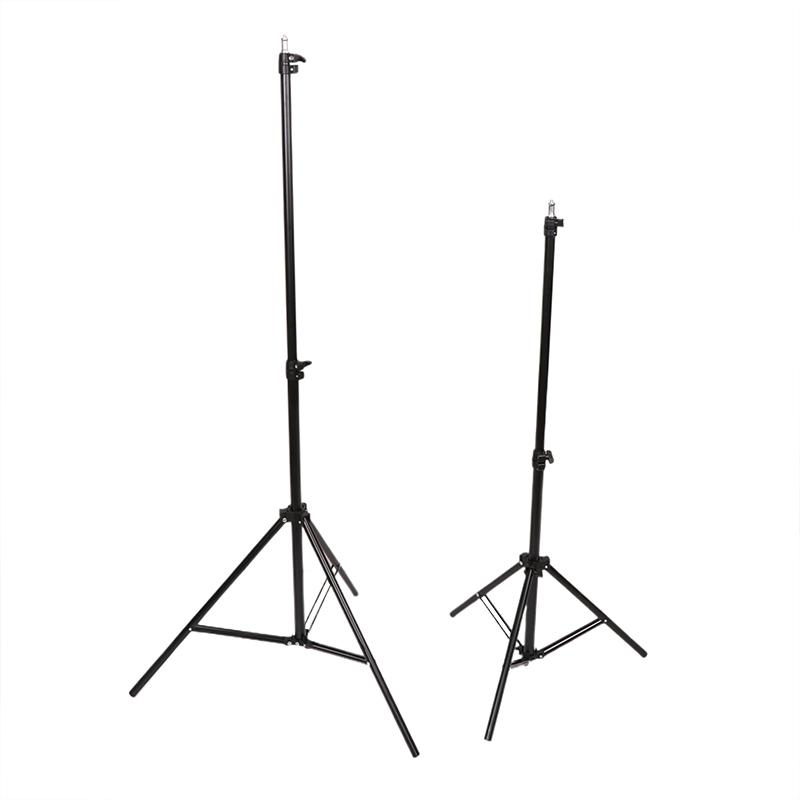 1.6M 2.1M Odolný kovový slitinový světelný stativ pro foto studio Softbox Video Blesk Reflektor Osvětlení Pozadí Stojan