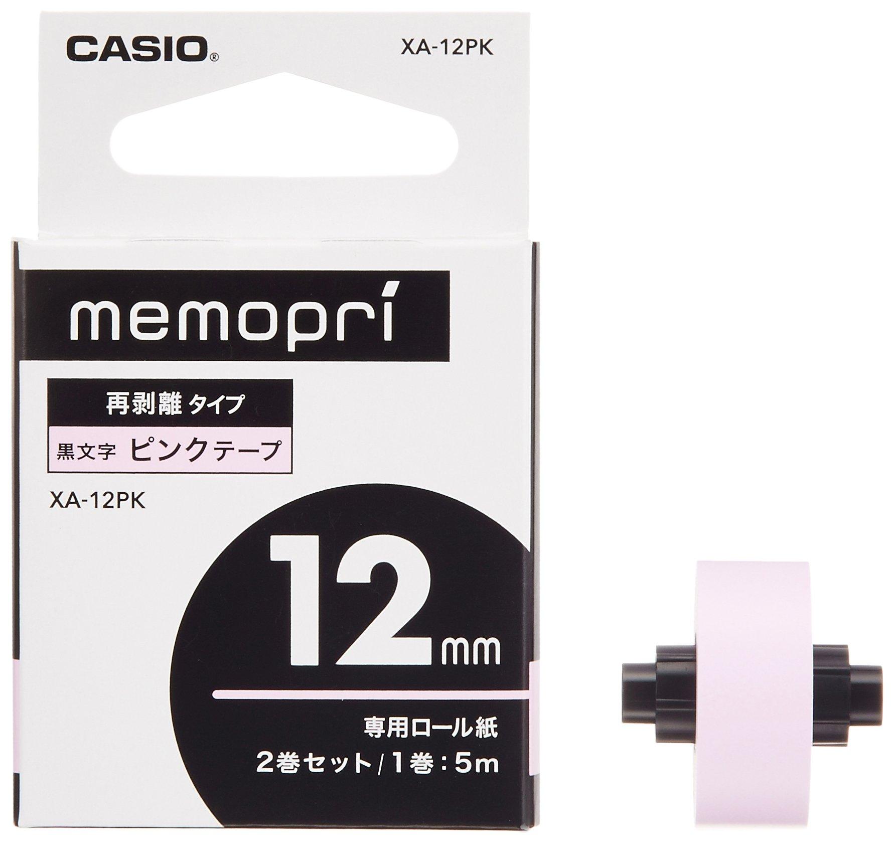 

Casio Memopri Tape розовая XA-12PK розовый