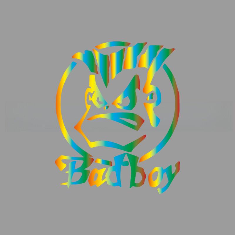 Bad Boy with Bad Teeth and Bad Temper Creative&funny Stickers for Cartoon Fans&lover,high Quality for Car Trucks Motorcycles