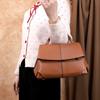 Autumn And Winter Retro Simple Handbag Versatile Atmosphere Solid Color Shoulder Messenger Bag Hand Bag Commute