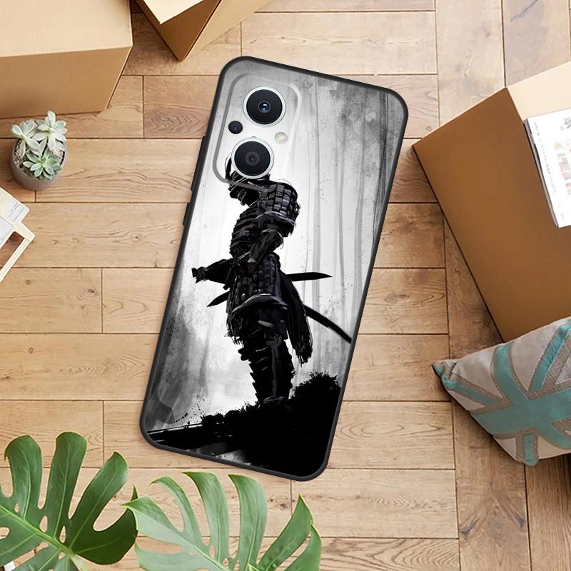 Anime Japanischer Samurai Handyhülle Für OPPO Reno 14 12 11 13 F 10 Pro 8T 8 Lite OPPO Find X9 X8 X6 X5 Pro Rückseite