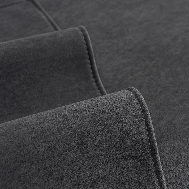 Light Luxury Style Sofa Cushion, Universal Anti-slip Seat Cushion and Back Cover for All Seasons, Simple Modern Gray Chenille Sofa Cover