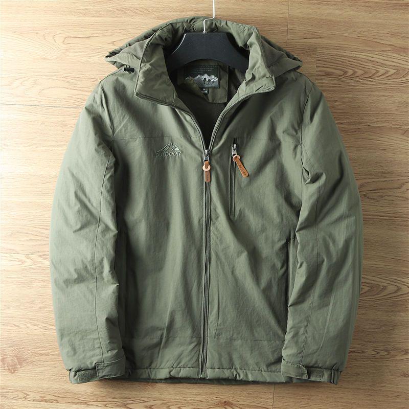 Fleece-Lined Waterproof Windproof Mountaineering Jacket