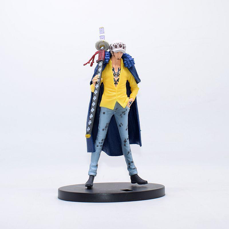 Hot 17cm/6.9nch Anime Figure DXF Wano Country Trafalgar Law PVC Collection Model Dolls Toy For Gift 17cm