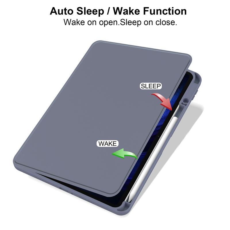 360 Rotation Stand Case For Xiaomi Mi Pad 8 7 6 5 Pro Redmi Pad 2 SE 11 12.1 inch Tablet Case Clear Hard Acrylic Cover Case