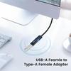 USB C to USB Adapter USB C Male to USB 3.0 Female OTG Adapter Fast Data Transfer and Charging, 3