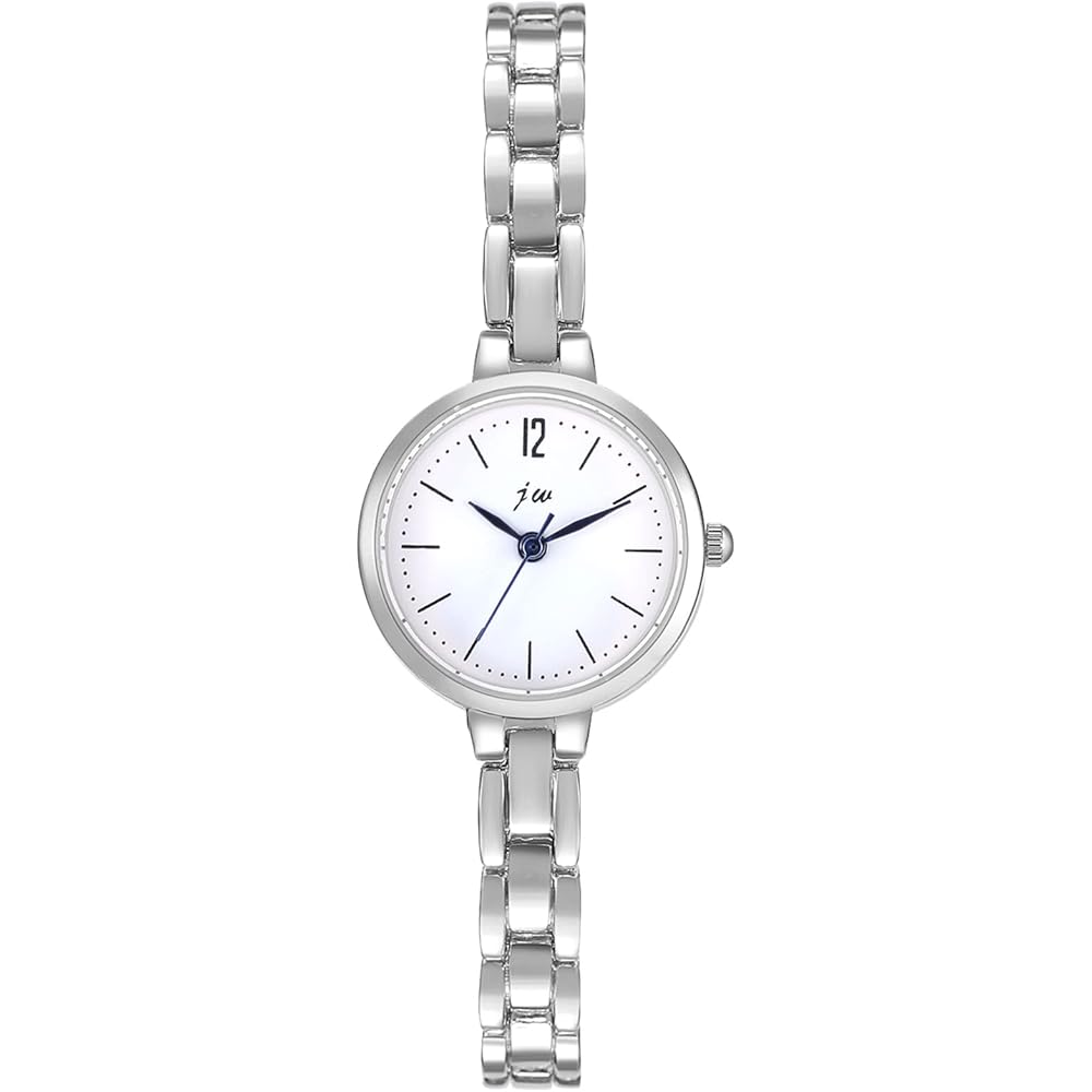 Women s Analog Watch Bracelet Stylish Silver Alloy Band Fashion Accessory