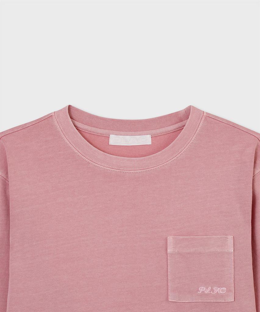PLAC WOMEN Vintage Washed Crop T-Shirt_2 Colors