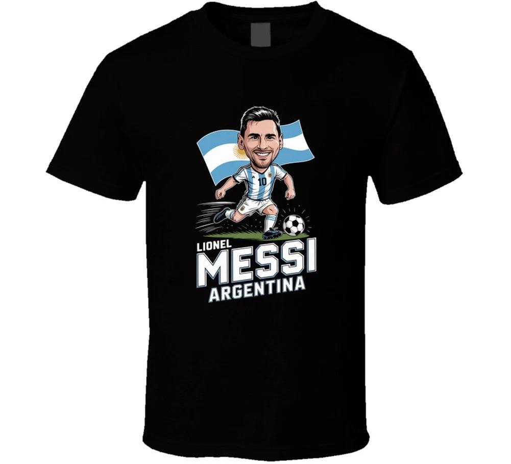 Lionel Messi Argentina Forward World Cup T Shirt