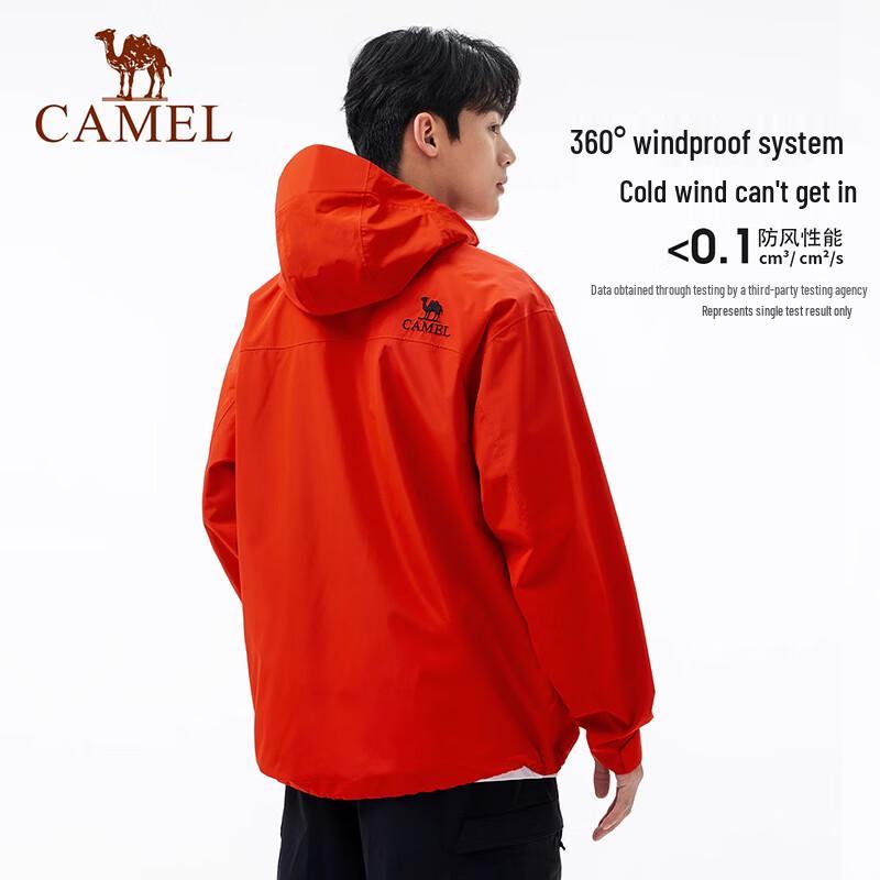 Camel Unisex Outdoor Windproof Waterproof Jacket A35BF00079