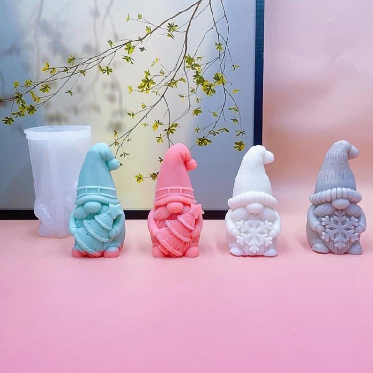 Candle Making Moulds 3D Baking Decorations Candle Molds Silicone Craft Pendants Baking Candle Mould Castings Moulds