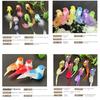 Colorful Simulation Birds Photography Props with Clip Decorative Fake Bird Home Decor Landscape Decoration Birds Model