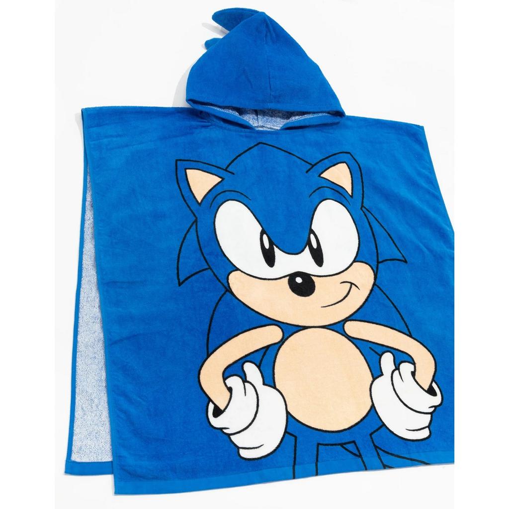 Sonic The Hedgehog Childrens/Kids Poncho
