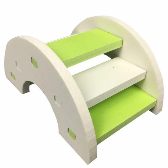 Hamster Rat PVC Animal Small Cute Pet Mouse Funny Playing Toy Ladder Bridge